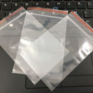 TÚI ZIPPER CHỈ ĐỎ